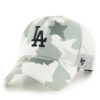 Шапка с козирка 47 Brand MLB Los Angeles Dodgers Digital Star '47 Offside Dt B-DGTSO12PTP Сив цвят на ниска цена