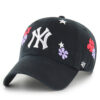 Шапка с козирка 47 Brand MLB New York Yankees B-FLRAC17GWS Черен цвят на ниска цена