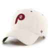 Шапка с козирка 47 Brand MLB Philadelphia Phillies B-TCDCU19IWS Екрю цвят на ниска цена