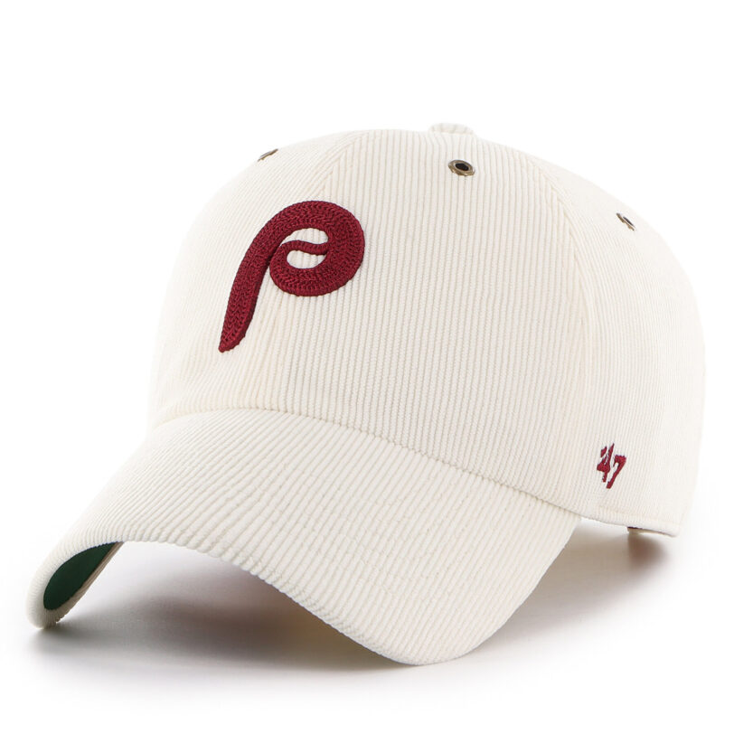Шапка с козирка 47 Brand MLB Philadelphia Phillies B-TCDCU19IWS Екрю цвят на ниска цена