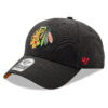 Шапка с козирка 47 Brand NHL Chicago Blackhawks Ballpark Snap '47 MVP H-BLPMS04WBP-BKA Черен цвят на ниска цена
