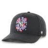 Шапка с козирка 47 Brand New York Yankees MLB Flora Hitch B-FLRAH17HTP Черен цвят на ниска цена