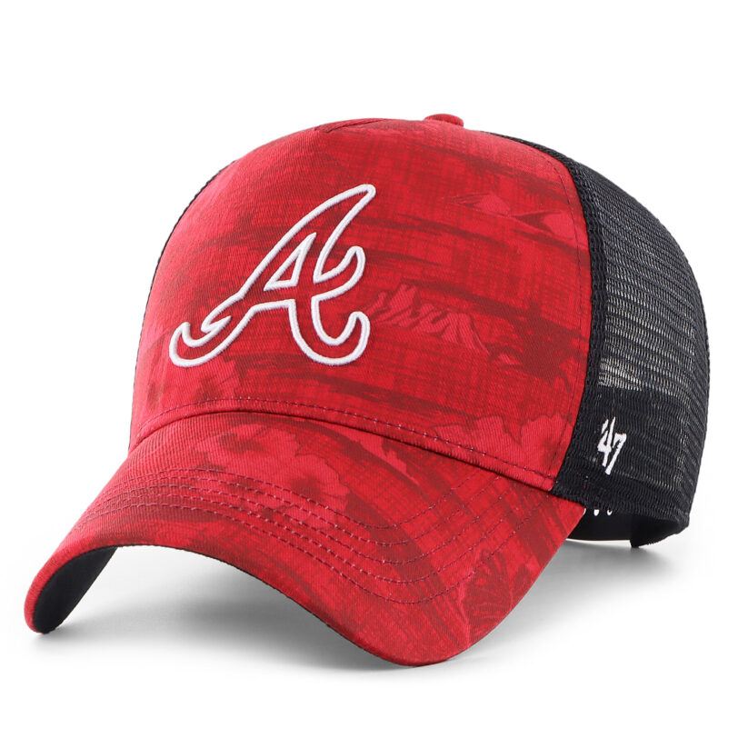 Шапка с козирка 47 Brand Oakland Athletics B-FIJDT01PTP Червен цвят на ниска цена