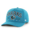 Шапка с козирка 47 Brand San José Sharks Roscoe Hitch H-RSCOE22GWP Син цвят на ниска цена