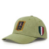 Шапка с козирка Aeronautica Militare 251HA1150CT3043 Зелен цвят на ниска цена