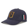 Шапка с козирка Aeronautica Militare 251HA1150CT3043 Тъмносин цвят на ниска цена