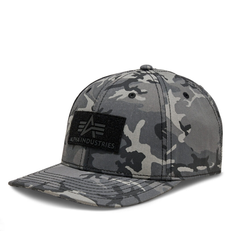 Шапка с козирка Alpha Industries VLC 168903C Черен цвят на ниска цена