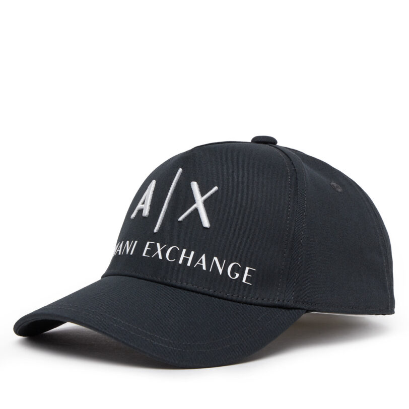 Шапка с козирка Armani Exchange 954039 CC513 UB001 Черен цвят на ниска цена