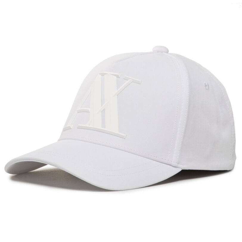 Шапка с козирка Armani Exchange 954079 CC518 00010 Бял цвят на ниска цена