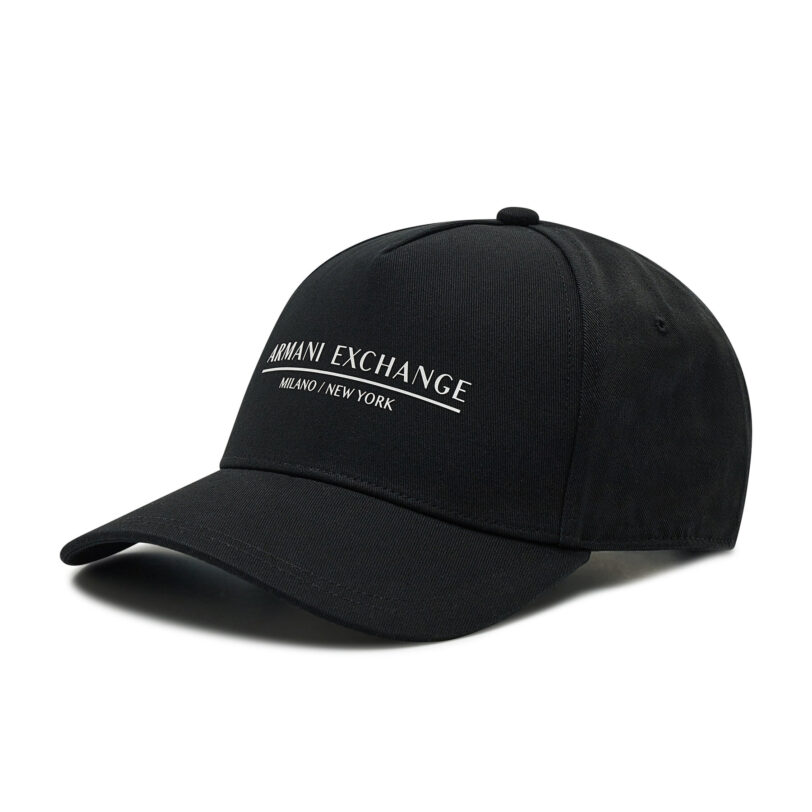 Шапка с козирка Armani Exchange 954202 CC150 00020 Черен цвят на ниска цена