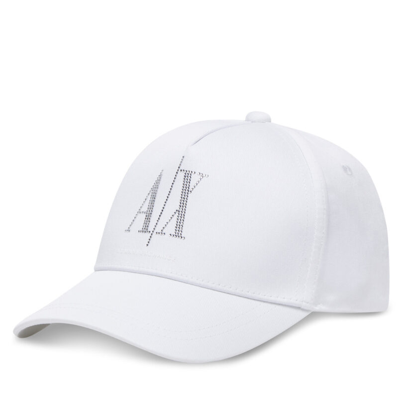 Шапка с козирка Armani Exchange XW000957 AF13846 U0002 Бял цвят на ниска цена
