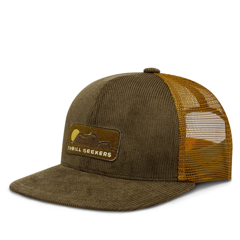 Шапка с козирка Buff Explore Trucker Cap 133560.325.30.00 Кафяв цвят на ниска цена