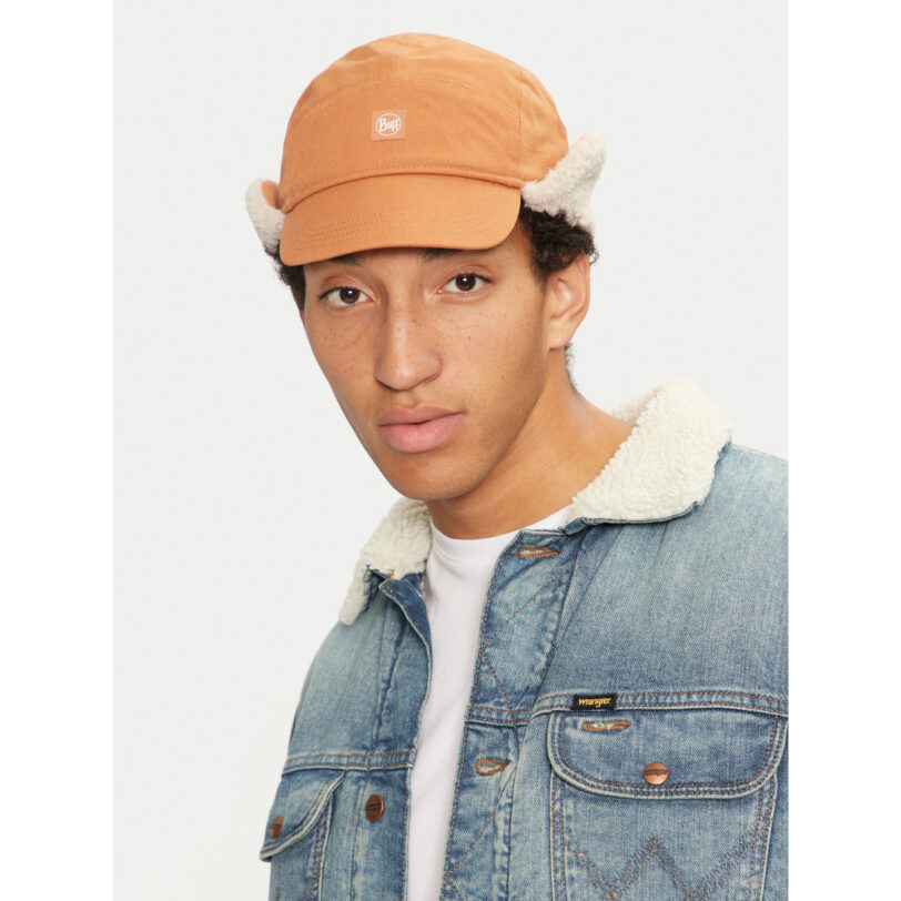 Шапка с козирка Buff Fall Line Cap Simu 134535.333.20 Кафяв цвят на ниска цена