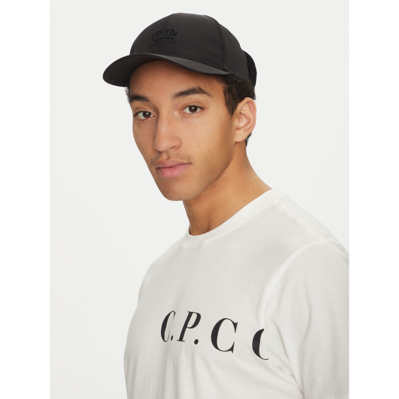 Шапка с козирка C.P. Company 18CMAC146A005904A Черен цвят на ниска цена