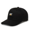 Шапка с козирка CATerpillar Logo Label Unstructured 1090031-10158 Черен цвят на ниска цена