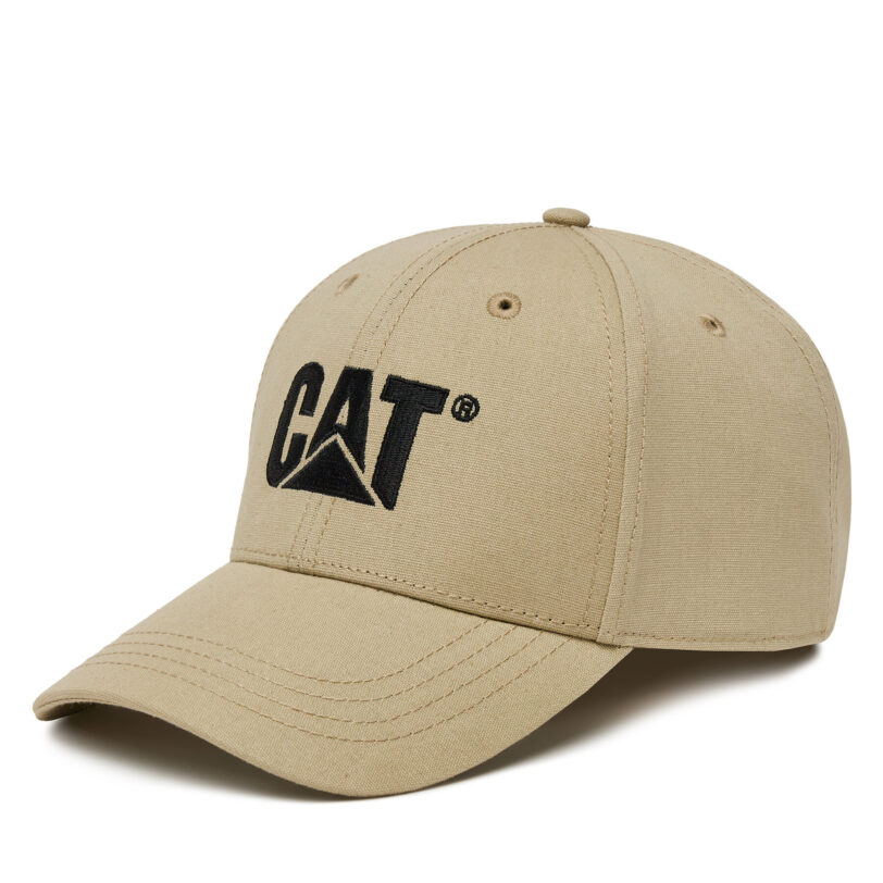 Шапка с козирка CATerpillar Trademark W01791-10401 Бежов цвят на ниска цена