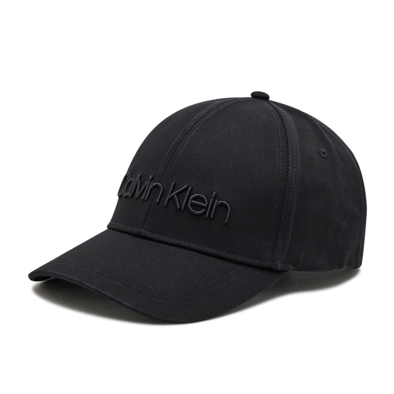 Шапка с козирка Calvin Klein Embroidery Bb Cap K50K505737 Черен цвят на ниска цена