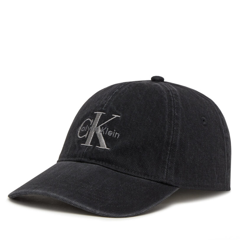 Шапка с козирка Calvin Klein Jeans LV04G5007G Черен цвят на ниска цена