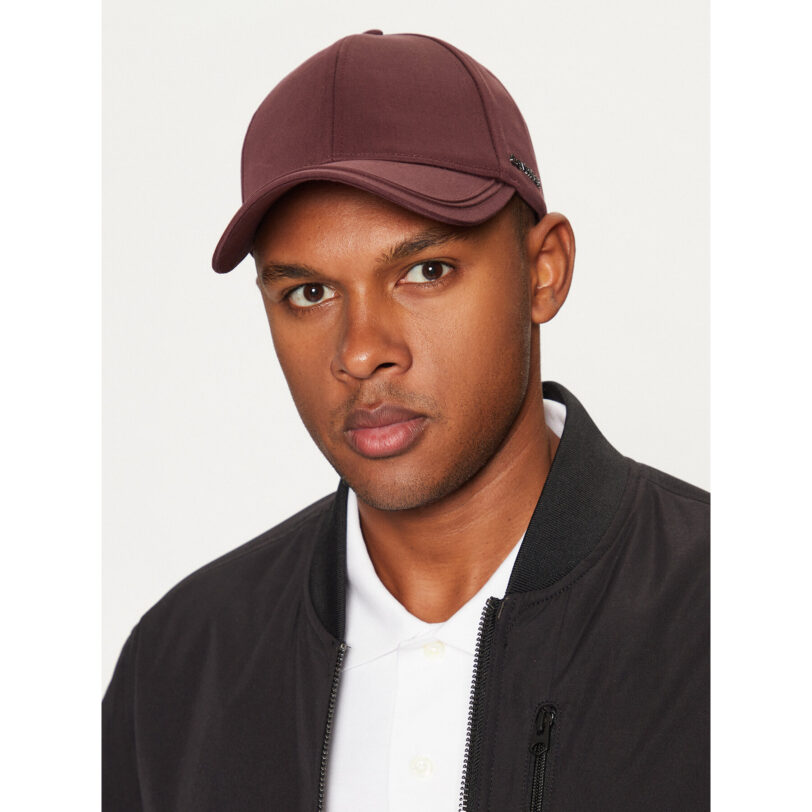 Шапка с козирка Calvin Klein K50K512613 Кафяв цвят на ниска цена