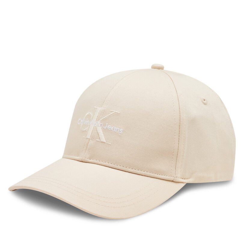 Шапка с козирка Calvin Klein Mono Logo Embro K60K612317 Розов цвят на ниска цена