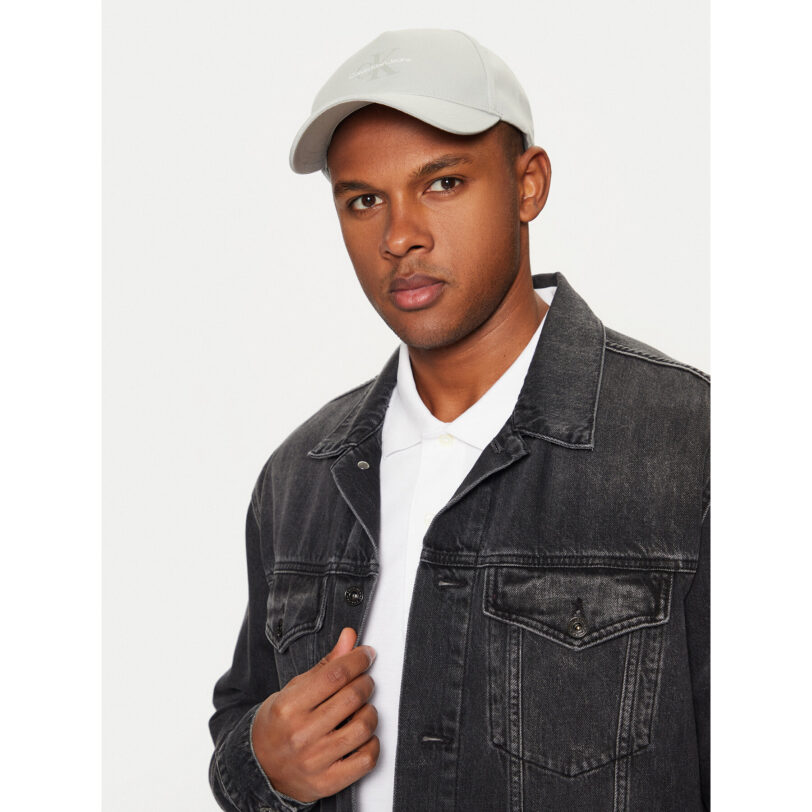 Шапка с козирка Calvin Klein Mono Logo Print Cap K50K512140 Цветен цвят на ниска цена