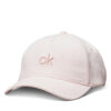 Шапка с козирка Calvin Klein Raised Embroidery K60K613118 Розов цвят на ниска цена