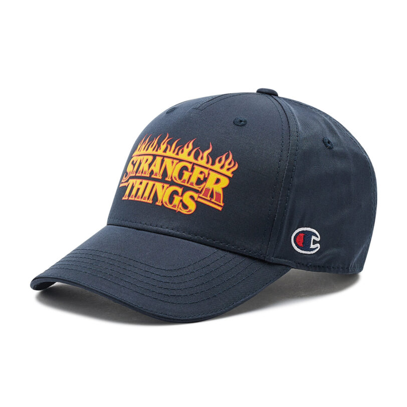 Шапка с козирка Champion Stranger Things 805711 KK001 Черен цвят на ниска цена