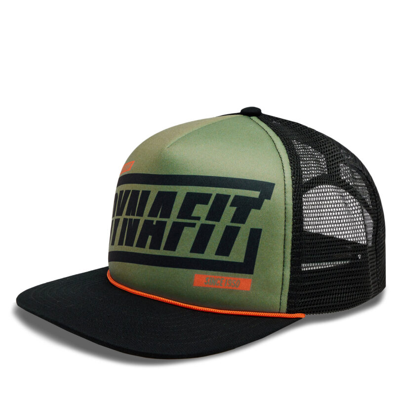 Шапка с козирка Dynafit Graphic Trucker 08-71276 Зелен цвят на ниска цена