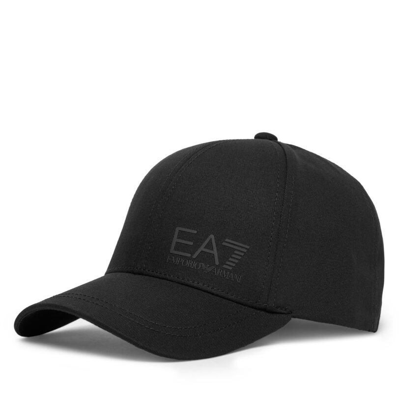 Шапка с козирка EA7 Emporio Armani 7X000005 AF11989 MC005 Черен цвят на ниска цена