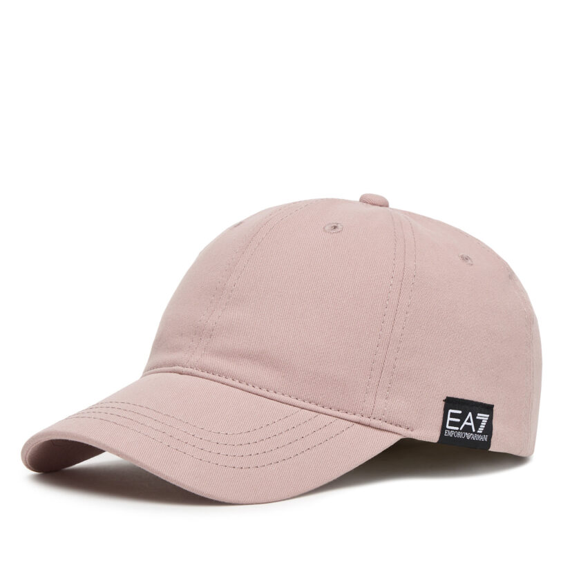 Шапка с козирка EA7 Emporio Armani 7X000047 AF11989 U4079 Розов цвят на ниска цена