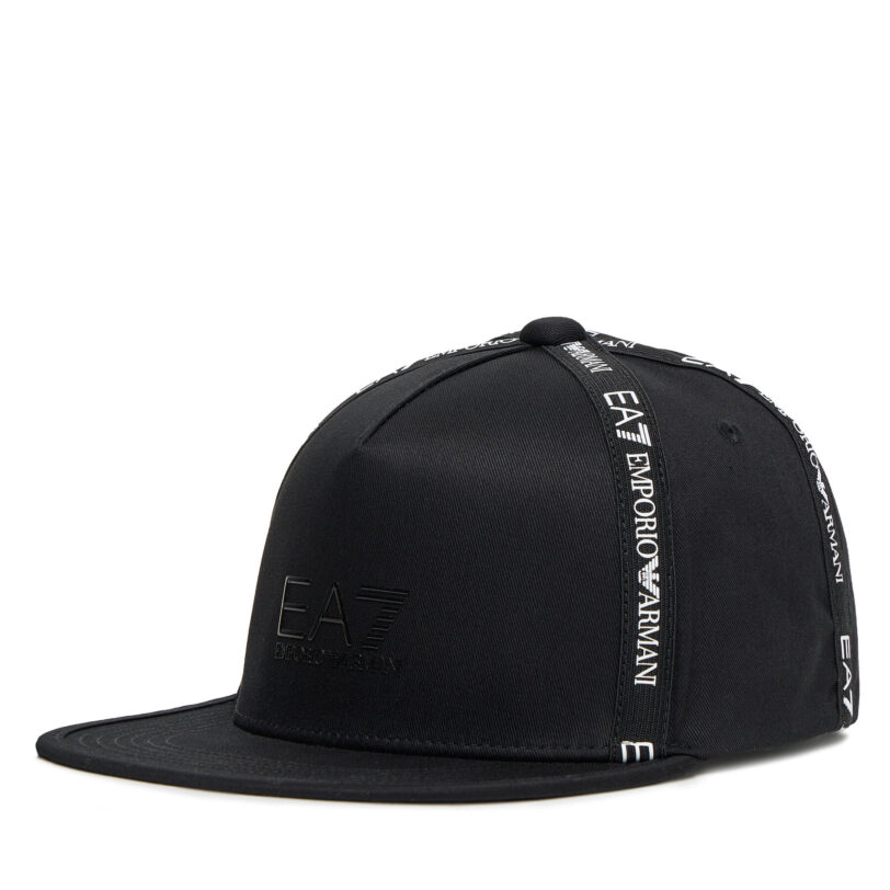 Шапка с козирка EA7 Emporio Armani 7X000054 AF13265 UC001 Черен цвят на ниска цена