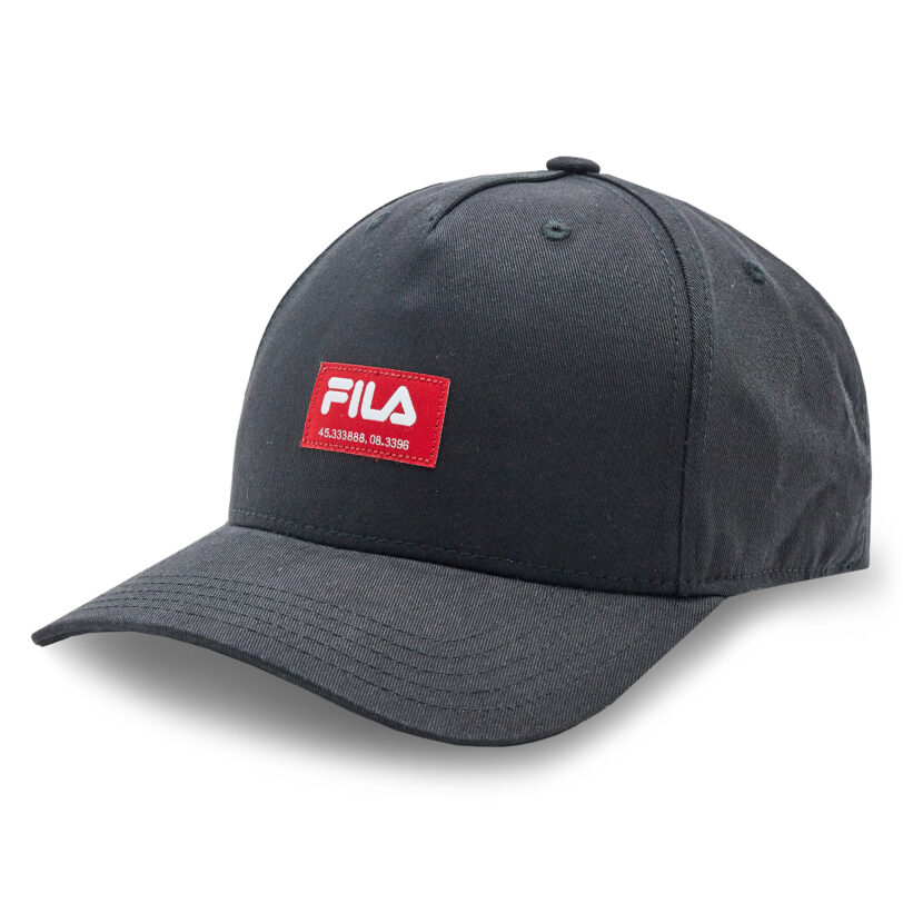 Шапка с козирка Fila Brighton Coord FCU0023 Черен цвят на ниска цена