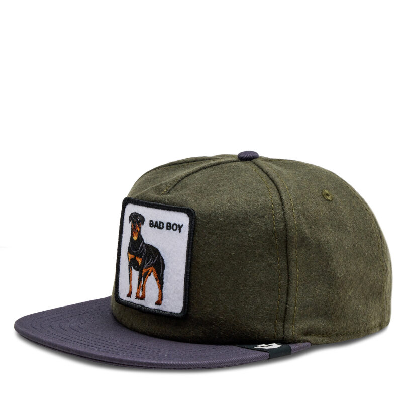 Шапка с козирка Goorin Bros Top Dog 101-1368 Зелен цвят на ниска цена