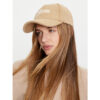 Шапка с козирка Guess AW5182 WOL01 Бежов цвят на ниска цена