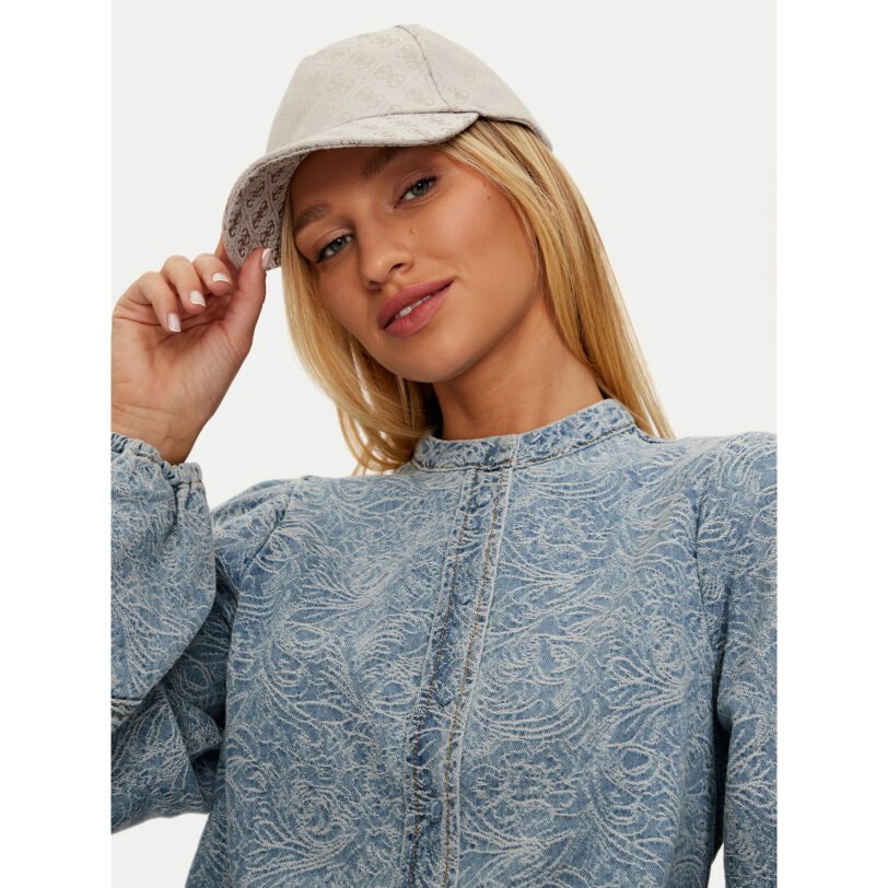 Шапка с козирка Guess AW5184 POL03 Бежов цвят на ниска цена