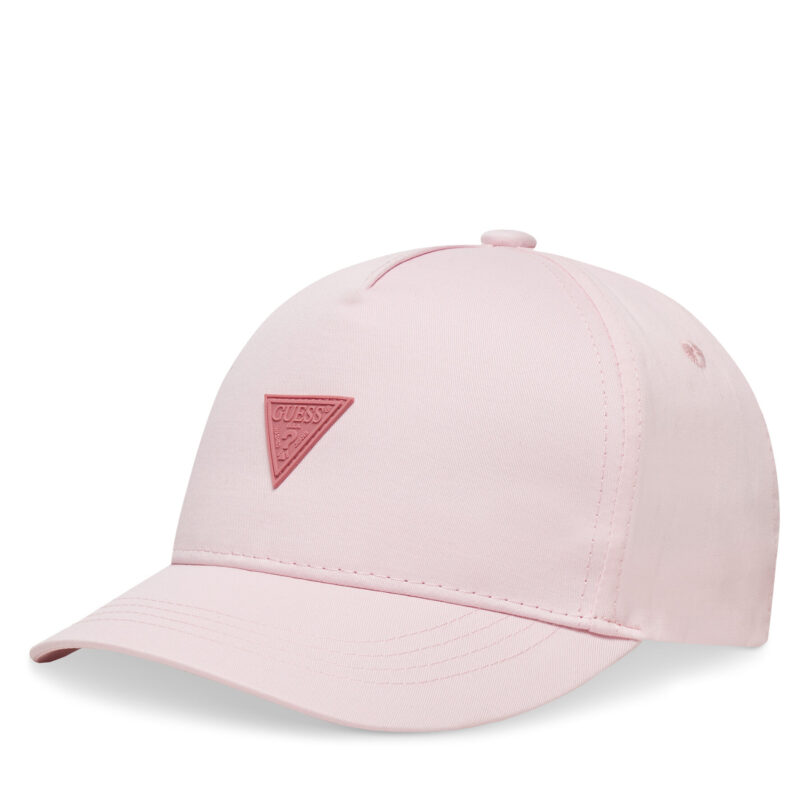 Шапка с козирка Guess H5RZ00 WO08O Розов цвят на ниска цена