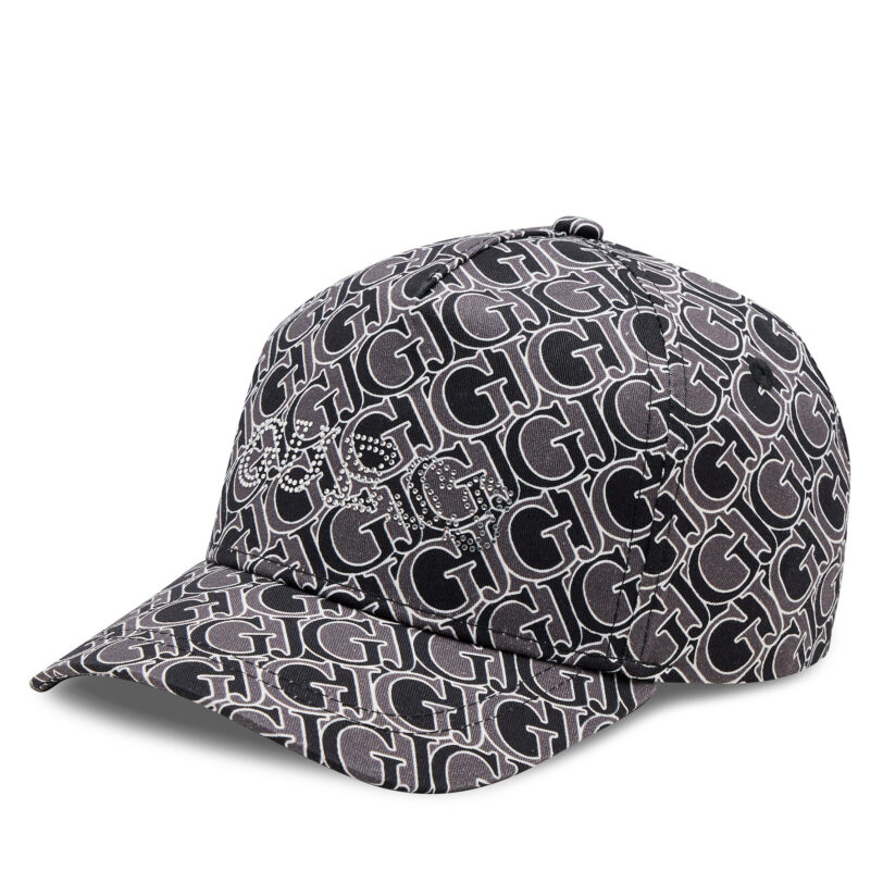 Шапка с козирка Guess J4YZ00 WO08O Черен цвят на ниска цена
