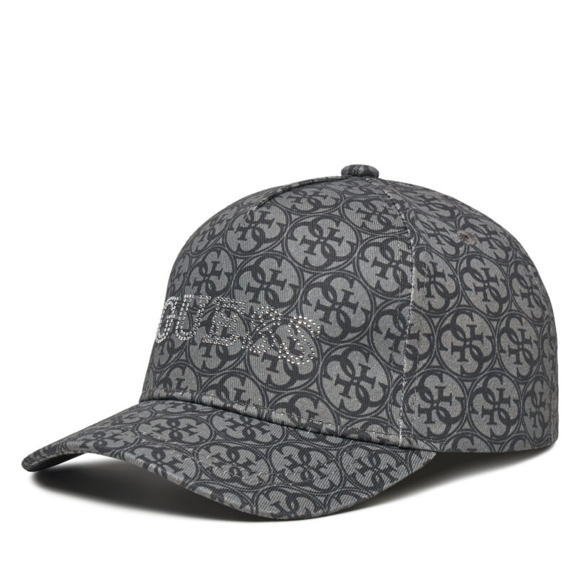 Шапка с козирка Guess J5RZ38 WO080 Черен цвят на ниска цена