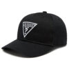 Шапка с козирка Guess Logo H3GZ01 WO08O Черен цвят на ниска цена