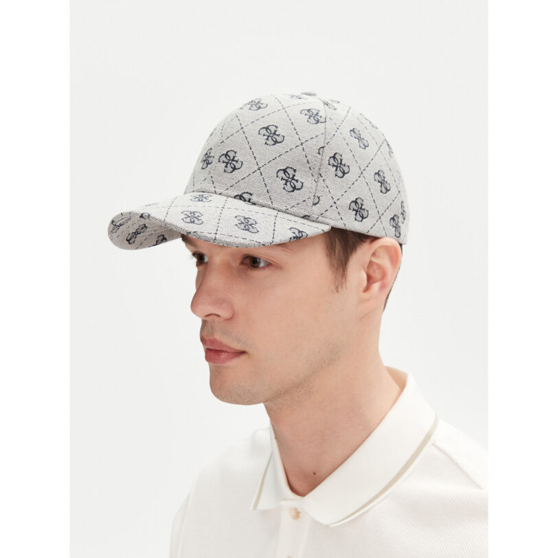 Шапка с козирка Guess M5GZ18 WGUE0 Сив цвят на ниска цена