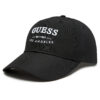 Шапка с козирка Guess Not Coordinated Smart Headwear AM5023 POL01 Черен цвят на ниска цена
