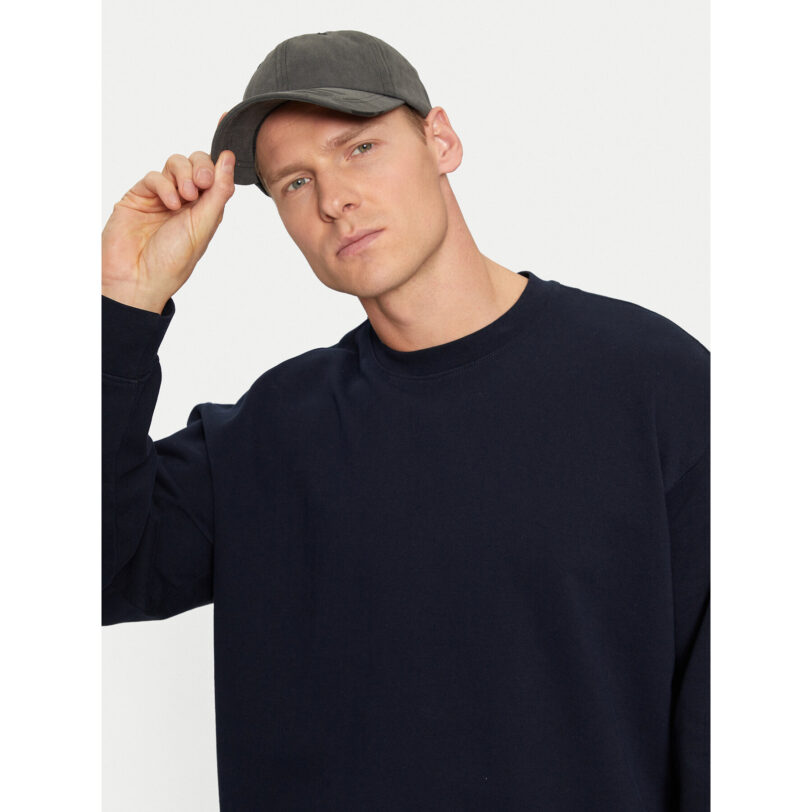 Шапка с козирка Guess Z4BZ02 WO07T Сив цвят на ниска цена