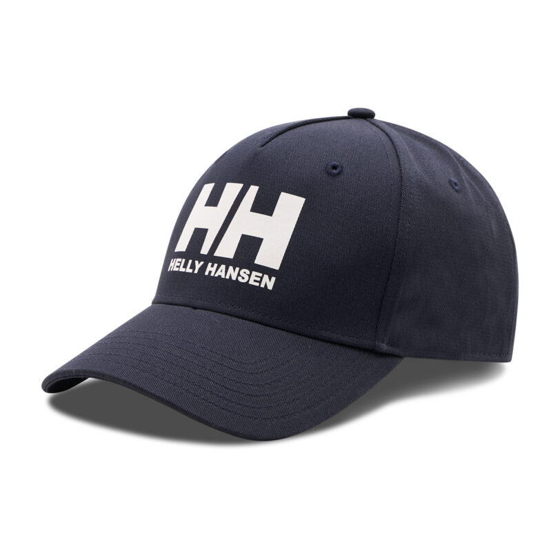 Шапка с козирка Helly Hansen Ball Cap 67434 Тъмносин цвят на ниска цена