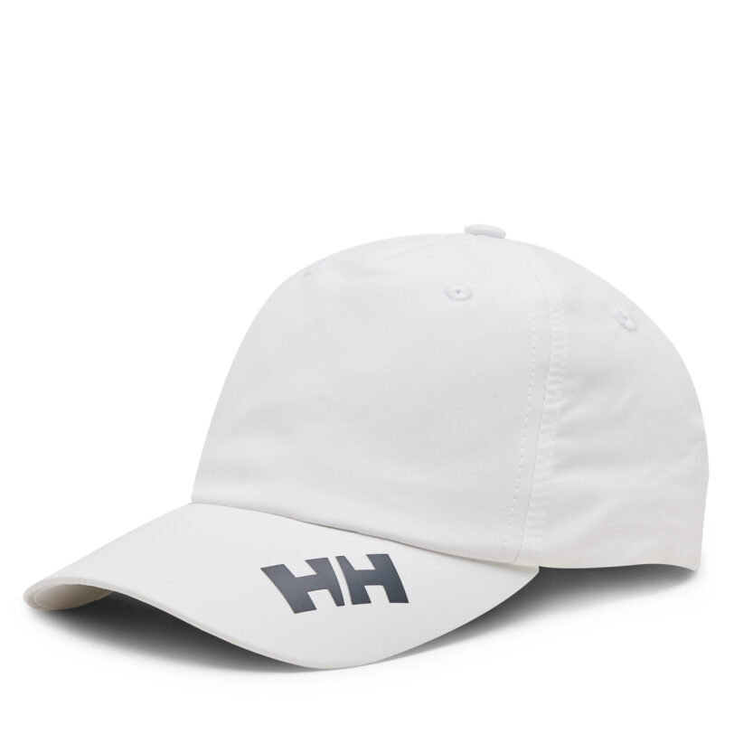 Шапка с козирка Helly Hansen Crew Cap 2.0 67517 Бял цвят на ниска цена