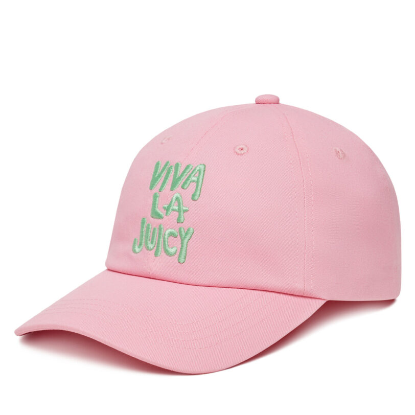 Шапка с козирка Juicy Couture Viva JCAWH125712 Розов цвят на ниска цена