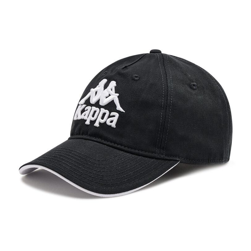 Шапка с козирка Kappa 707391 Черен цвят на ниска цена