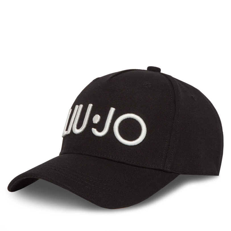 Шапка с козирка Liu Jo VA5201 T0300 Черен цвят на ниска цена