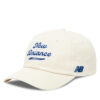 Шапка с козирка New Balance 6 Panel Athletics Legacy Hat LAH53000PEF Бял цвят на ниска цена