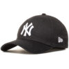 Шапка с козирка New Era 39Thirty League Bas 10145638 Черен цвят на ниска цена