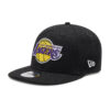 Шапка с козирка New Era 9Fifty Los Angeles Lakers 60245408 Черен цвят на ниска цена